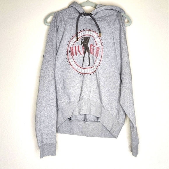 Tommy Hilfiger x Gigi Hadid Rare Live On Tour Hoodie M - Picture 1 of 6